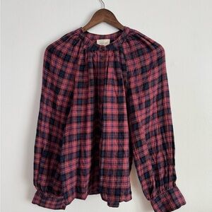 Sézane Lealys Long Sleeve Blouse